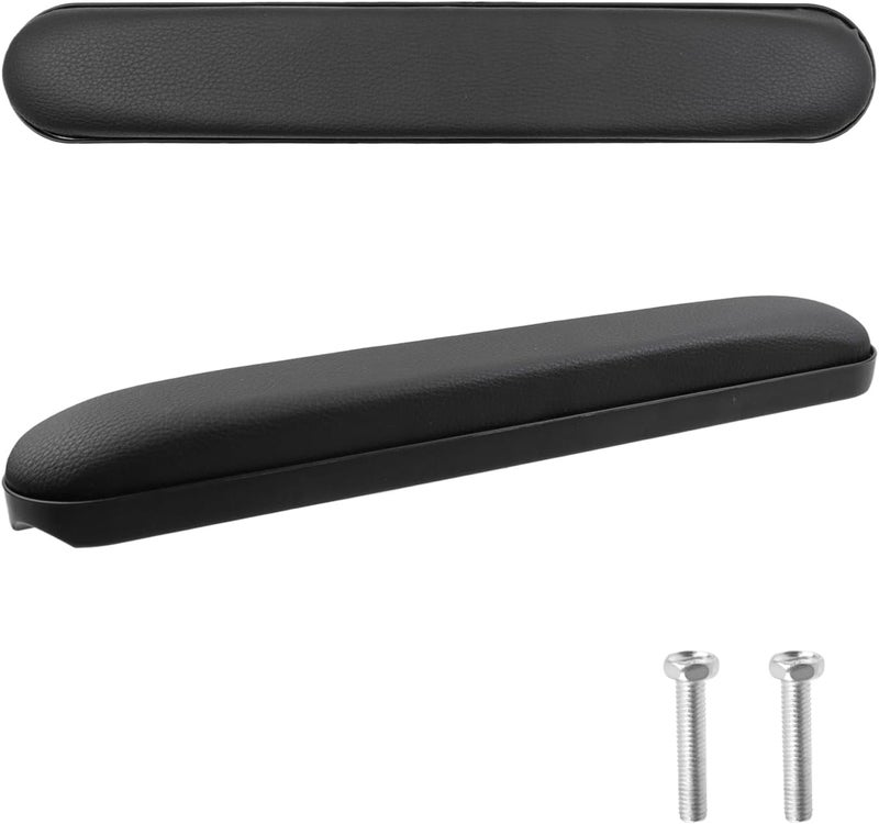 Nicerity 2Pcs Padded Armrests Wheelchair 13.38" Arm Pads Replacement for Drive Medical Chairs (Black) - Image 4